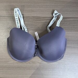 Victoria's Secret Lavender Bra with Logo Straps